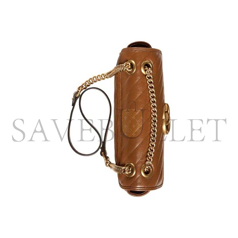 GUCCI MARMONT SMALL MATELASSE SHOULDER BAG 443497 (26*15*7cm)